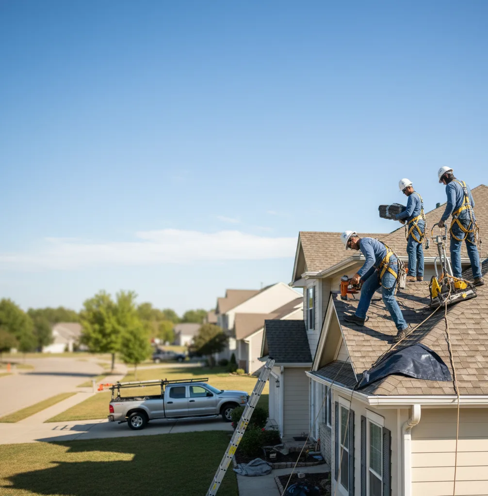 Shingle Replacement in Spiro, OK